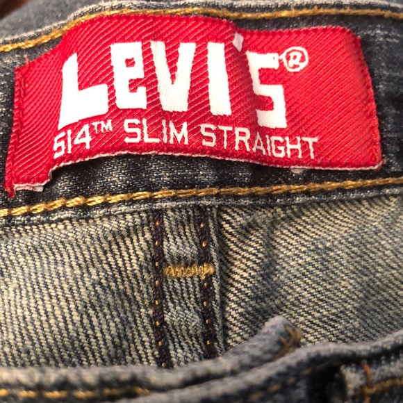 Levi's 514 Denim Jeans Boys's Sz 16 28x28 - Picture 3 of 5